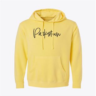 Parkstown North Carolina Freestyle Pigment-Dyed Hoodie