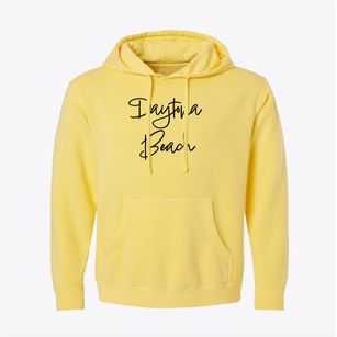 Daytona Beach Florida Freestyle Pigment-Dyed Hoodie