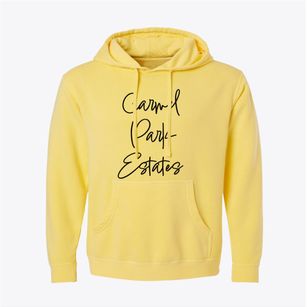 Carmel Park Estates New York Freestyle Pigment-Dyed Hoodie