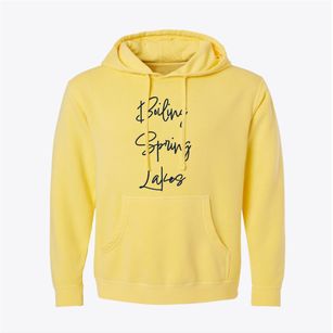 Boiling Spring Lakes North Carolina Freestyle Pigment-Dyed Hoodie