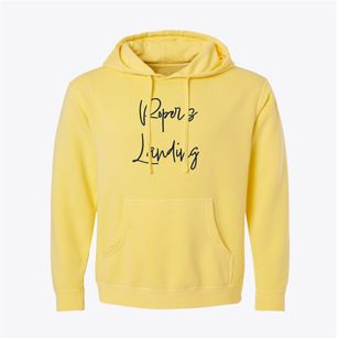 Ropers Landing Illinois Freestyle Pigment-Dyed Hoodie