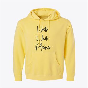 North White Plains New York Freestyle Pigment-Dyed Hoodie
