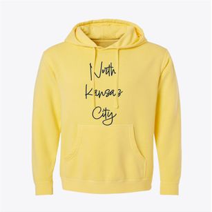 North Kansas City Missouri Freestyle Pigment-Dyed Hoodie