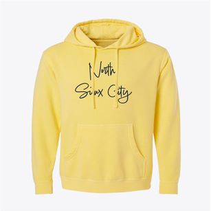 North Sioux City South Dakota Freestyle Pigment-Dyed Hoodie