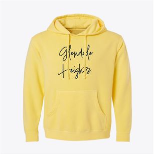 Glendale Heights Illinois Freestyle Pigment-Dyed Hoodie