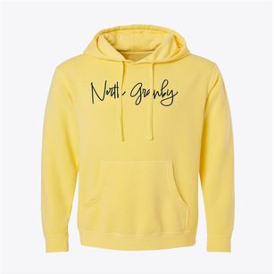 North Granby Connecticut Freestyle Pigment-Dyed Hoodie