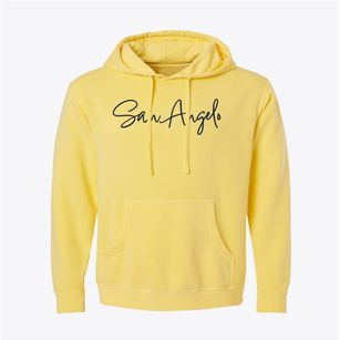 San Angelo Texas Freestyle Pigment-Dyed Hoodie