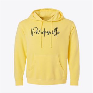 Pollocksville North Carolina Freestyle Pigment-Dyed Hoodie