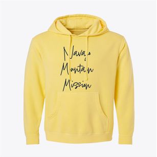 Navajo Mountain Mission Arizona Freestyle Pigment-Dyed Hoodie