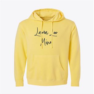 Laura Lee Mine West Virginia Freestyle Pigment-Dyed Hoodie