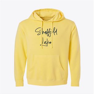 Sheffield Lake Ohio Freestyle Pigment-Dyed Hoodie