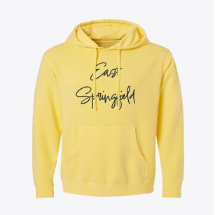 East Springfield New Hampshire Freestyle Pigment-Dyed Hoodie