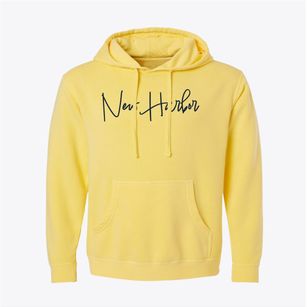 New Harbor Maine Freestyle Pigment-Dyed Hoodie