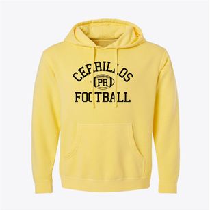 Cerrillos Puerto Rico Football Pigment-Dyed Hoodie