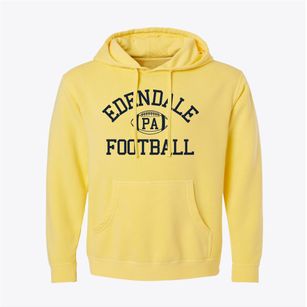 Edendale Pennsylvania Football Pigment-Dyed Hoodie
