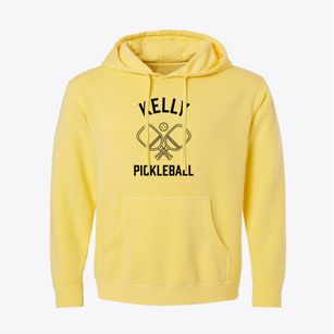 Kelly West Virginia Pickleball Pigment-Dyed Hoodie