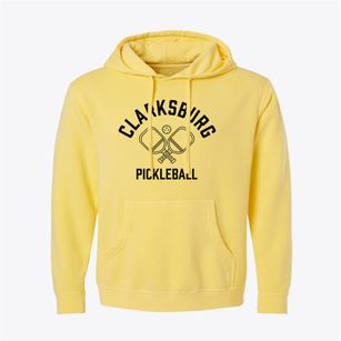 Clarksburg New York Pickleball Pigment-Dyed Hoodie