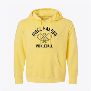 Ridge Harbor Florida Pickleball Pigment-Dyed Hoodie