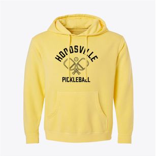 Hoodsville West Virginia Pickleball Pigment-Dyed Hoodie