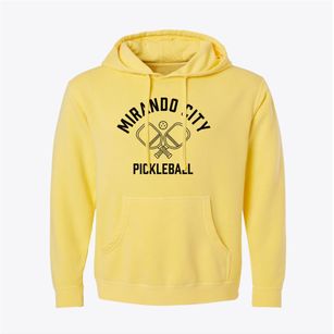 Mirando City Texas Pickleball Pigment-Dyed Hoodie