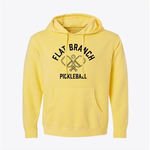 Flat Branch North Carolina Pickleball Pigment-Dyed Hoodie