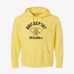 Bridgeport West Virginia Pickleball Pigment-Dyed Hoodie