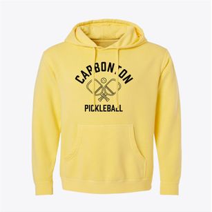 Carbonton North Carolina Pickleball Pigment-Dyed Hoodie
