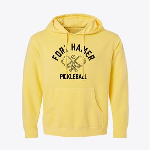 Fort Hamer Florida Pickleball Pigment-Dyed Hoodie