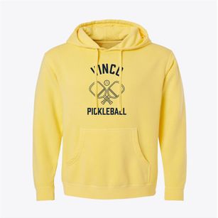 Vinco Oklahoma Pickleball Pigment-Dyed Hoodie