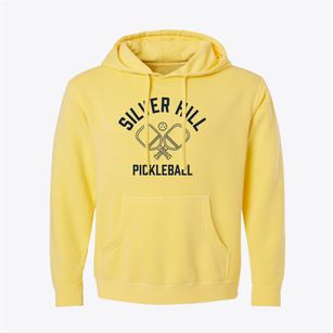 Silver Hill North Carolina Pickleball Pigment-Dyed Hoodie
