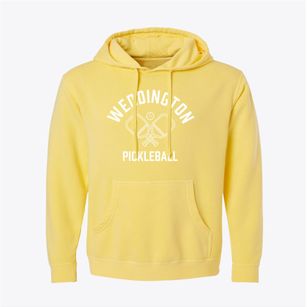 Weddington Arkansas Pickleball Pigment-Dyed Hoodie