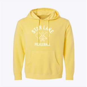 Star Lake New York Pickleball Pigment-Dyed Hoodie