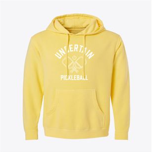 Uncertain Texas Pickleball Pigment-Dyed Hoodie