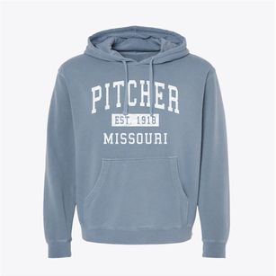 Pitcher Missouri Classic Established Pigment-Dyed Hoodie