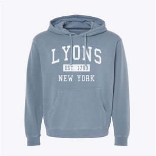 Lyons New York Classic Established Pigment-Dyed Hoodie