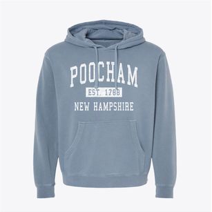 Poocham New Hampshire Classic Established Pigment-Dyed Hoodie