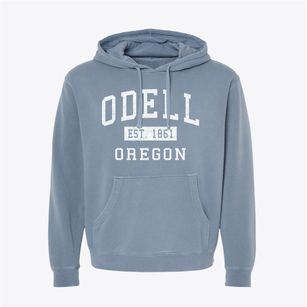 Odell Oregon Classic Established Pigment-Dyed Hoodie