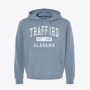 Trafford Alabama Classic Established Pigment-Dyed Hoodie