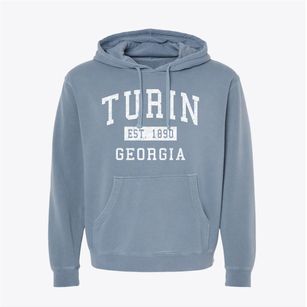 Turin Georgia Classic Established Pigment-Dyed Hoodie