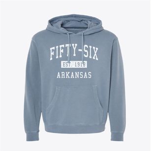 Fifty-six Arkansas Classic Established Pigment-Dyed Hoodie