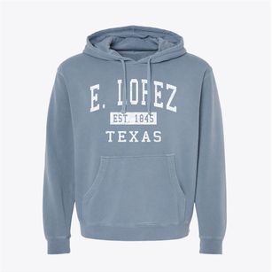 E. Lopez Texas Classic Established Pigment-Dyed Hoodie