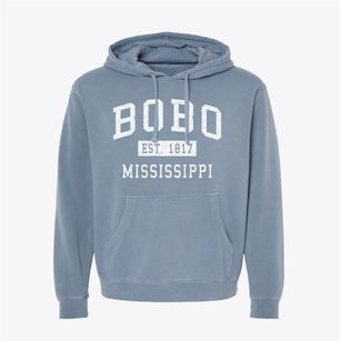 Bobo Mississippi Classic Established Pigment-Dyed Hoodie