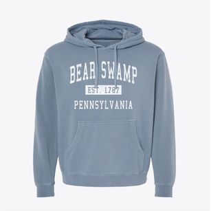 Bear Swamp Pennsylvania Classic Established Pigment-Dyed Hoodie