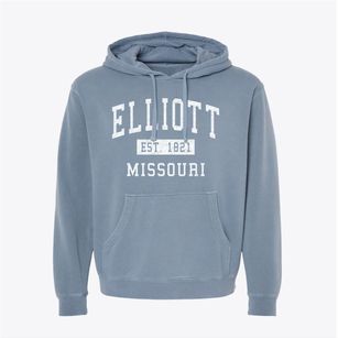 Elliott Missouri Classic Established Pigment-Dyed Hoodie