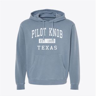 Pilot Knob Texas Classic Established Pigment-Dyed Hoodie