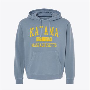 Katama Massachusetts Classic Established Pigment-Dyed Hoodie
