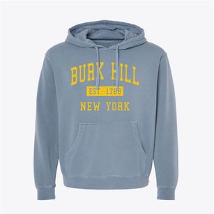 Burk Hill New York Classic Established Pigment-Dyed Hoodie