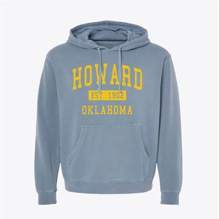 Howard Oklahoma Classic Established Pigment-Dyed Hoodie