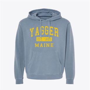 Yagger Maine Classic Established Pigment-Dyed Hoodie
