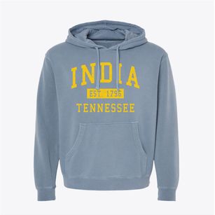 India Tennessee Classic Established Pigment-Dyed Hoodie
